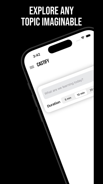 Castify — Generate AI Podcasts