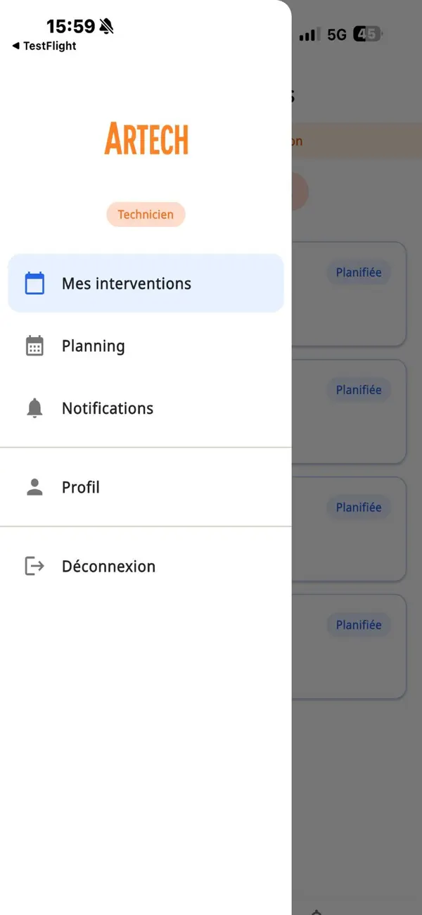 Screenshot #1 pour Artech Tech