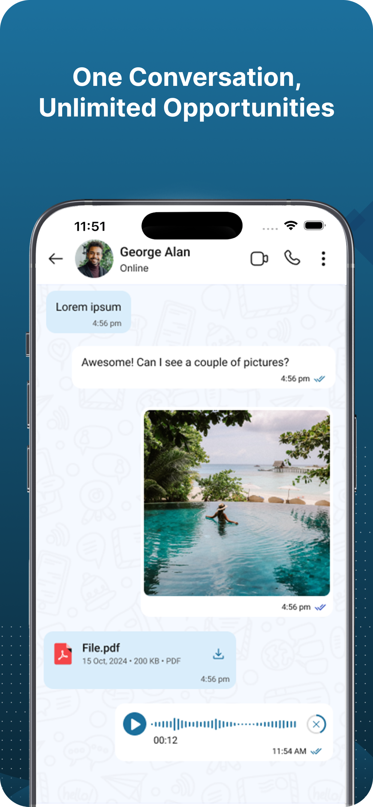 Infinity Messenger screenshot 3