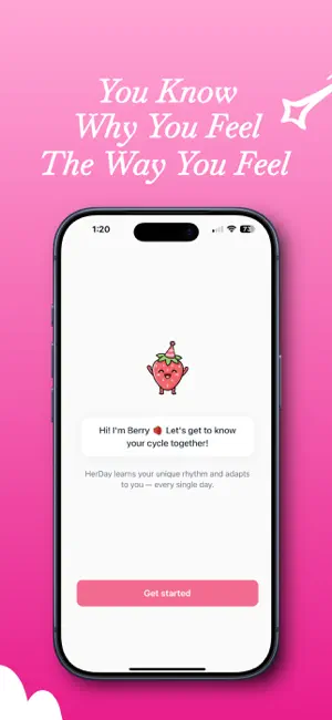 HerDay - Period & Cycle screenshot 3