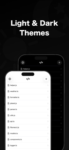 Script: JS & TS Editor screenshot