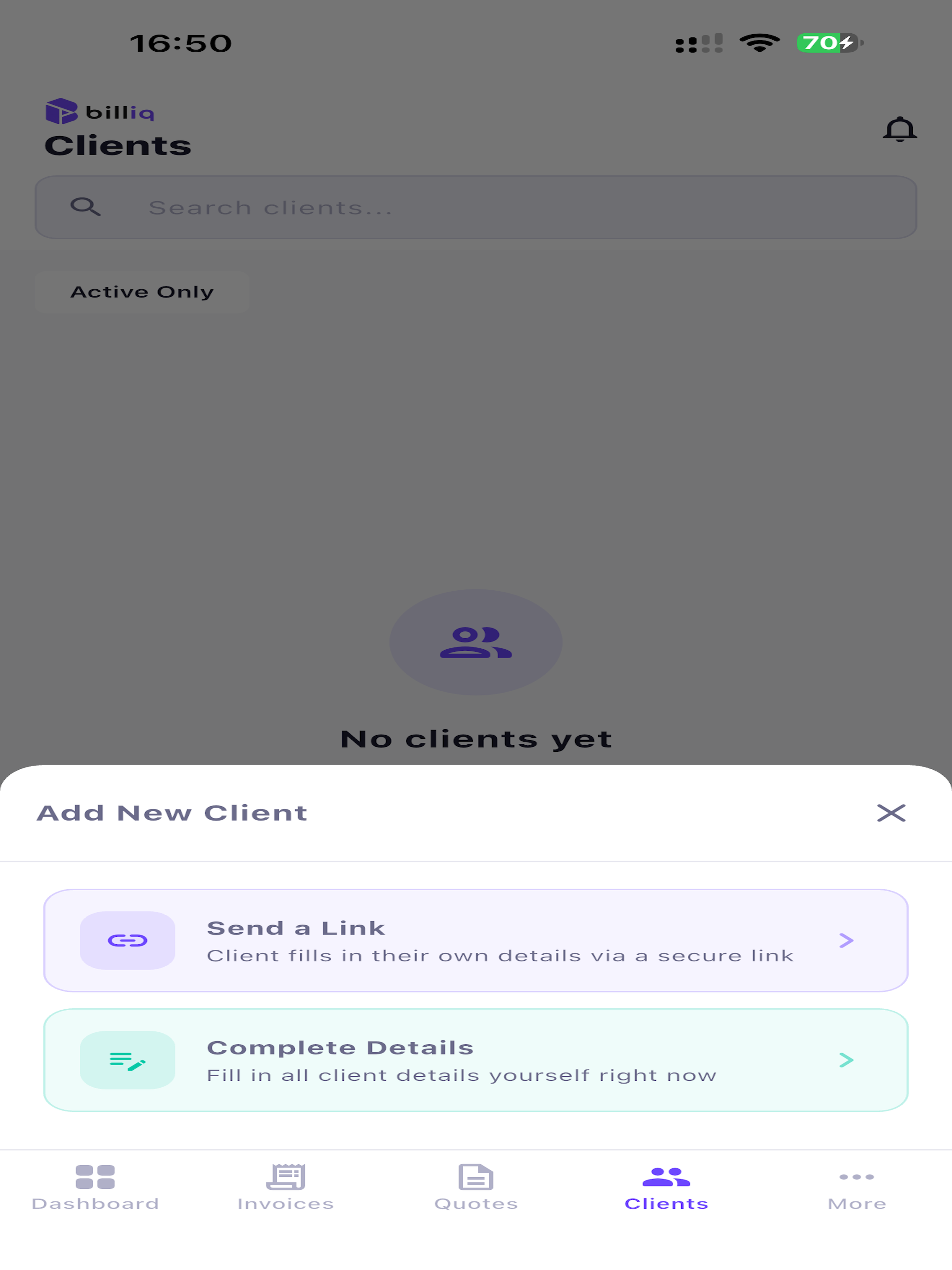 billiq Invoicing screenshot 9