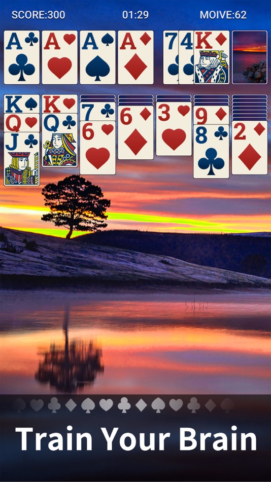 #4. Solitaire · Classic Card Game (iOS) Podle: Greyfun Games