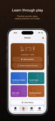 Hiero Pro: Egyptian Signs screenshot 3