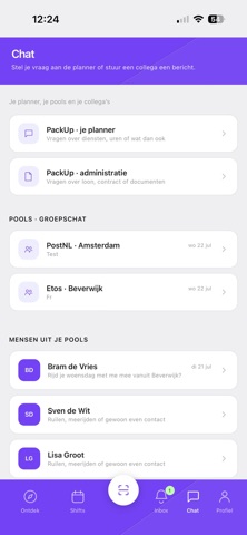 PackUp Flex iPhone screenshot