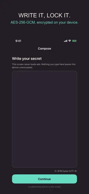 OneView: Expiring Secret screenshot 2