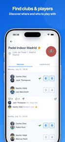 Padellog: Padel Match Tracker screenshot