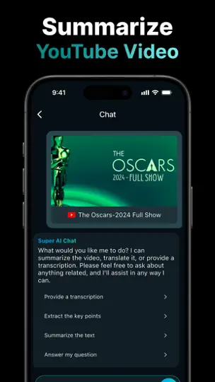 Capture d'écran de Super IA Chat: Chatbot Virtuel sur iPhone 7
