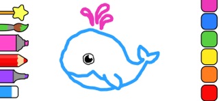 Coloring Book - Kids Games 2+ iPhone screenshot