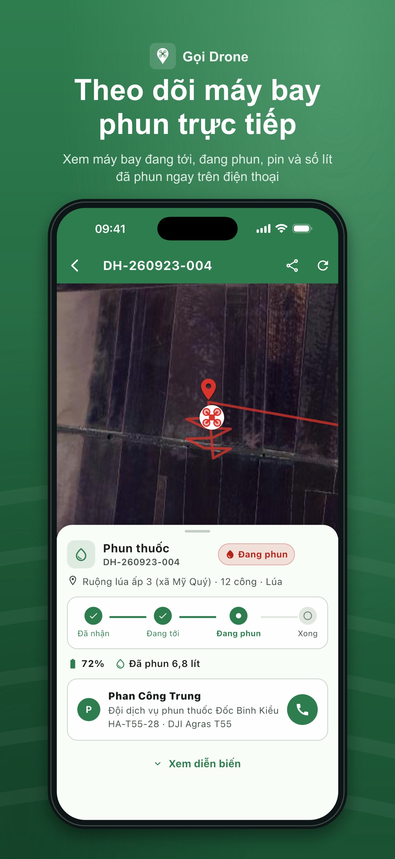 Screenshot 6 of Gọi Drone - Phun thuốc lúa