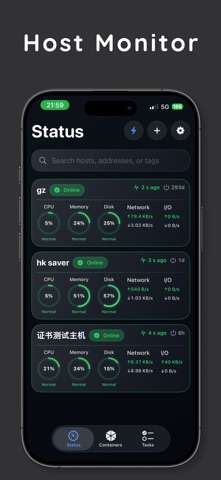 Termi - SSH Client & Terminal iPhone screenshot