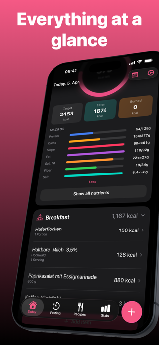 Intake: Calorie Counter & Log Screenshot 2 of 10