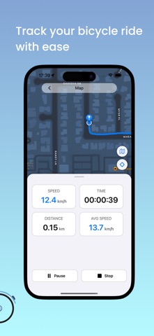 Bike-meter screenshot