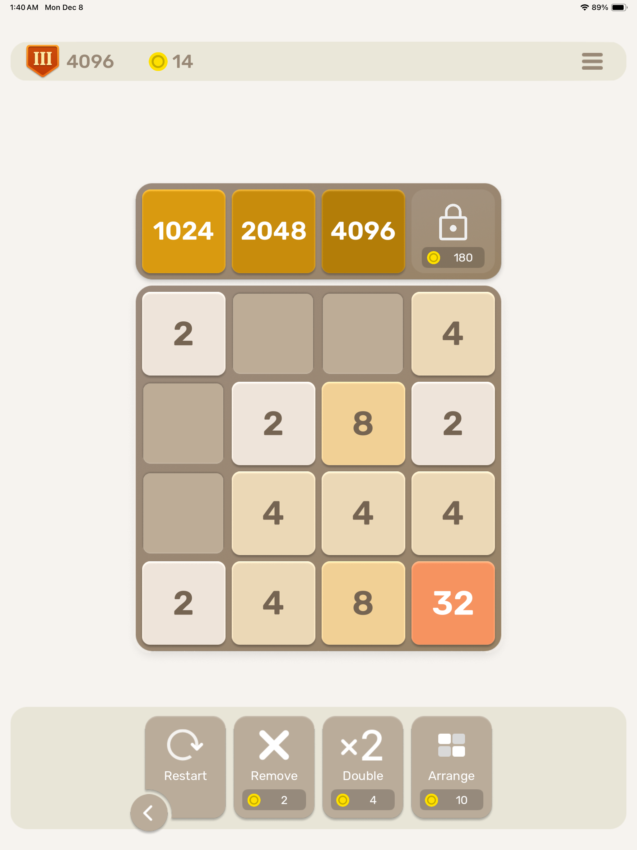 Ascend 2048 screenshot 8