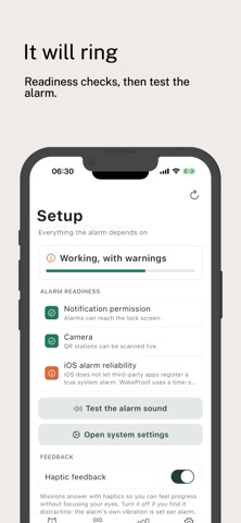 WakeProof Alarm Clock screenshot 5