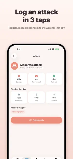 PawBreeze: Cat Asthma Tracker screenshot 3