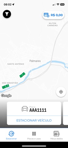 Zona Azul Palmares iPhone screenshot