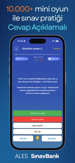 ALES & DGS SınavBank 2026 iPhone Ekran Görüntüsü 2
