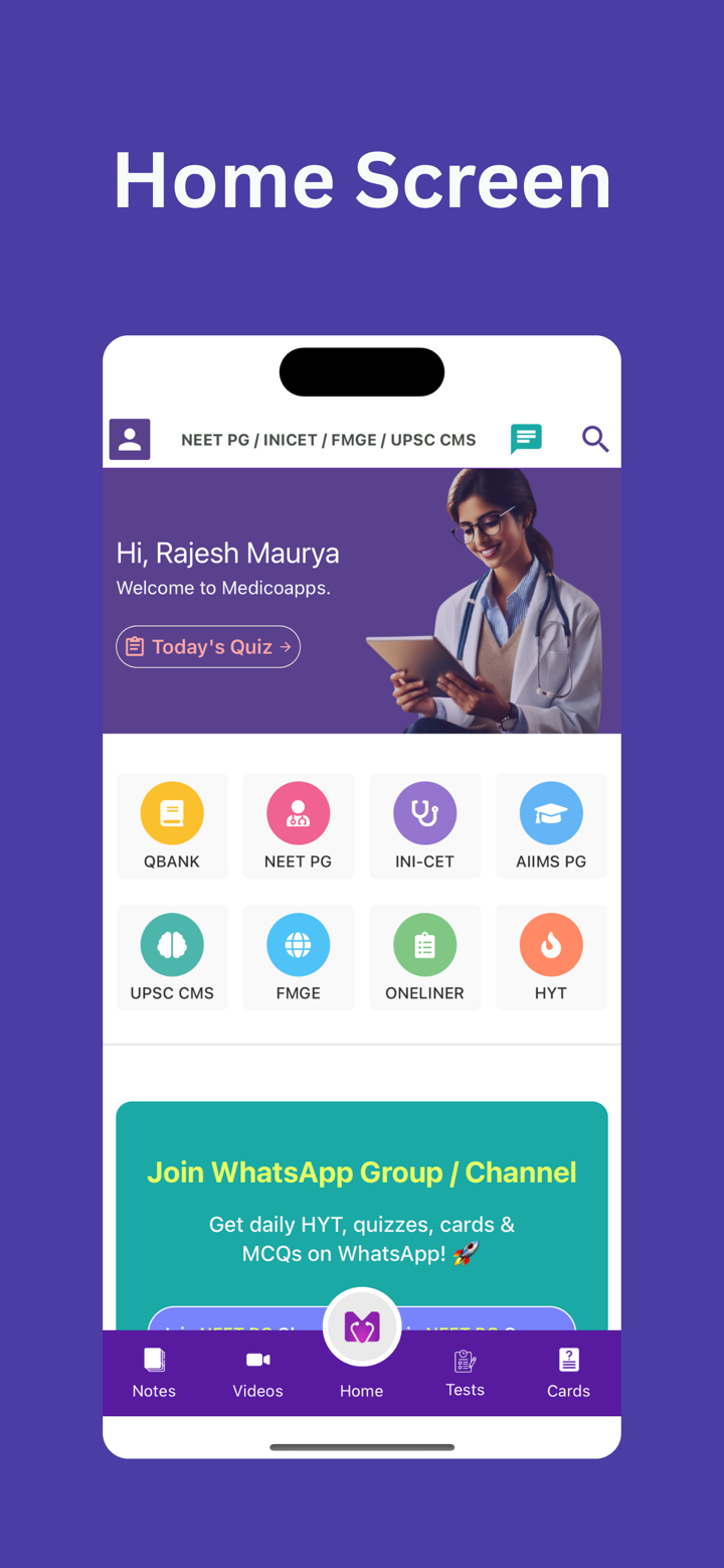 MedicoApps NEET PG/INICET/FMGE screenshot 3