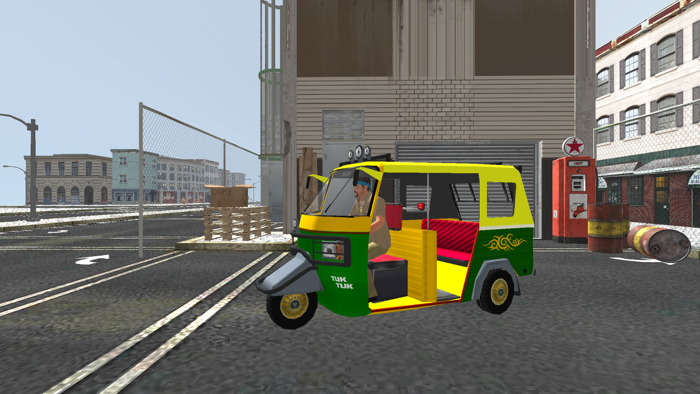 Modern Tuk Tuk Auto Rickshaw