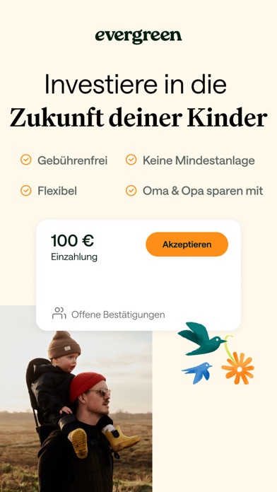EVERGREEN - Geld anlegen Screenshot
