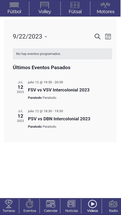 Screenshot 4 of Chaco Sports App