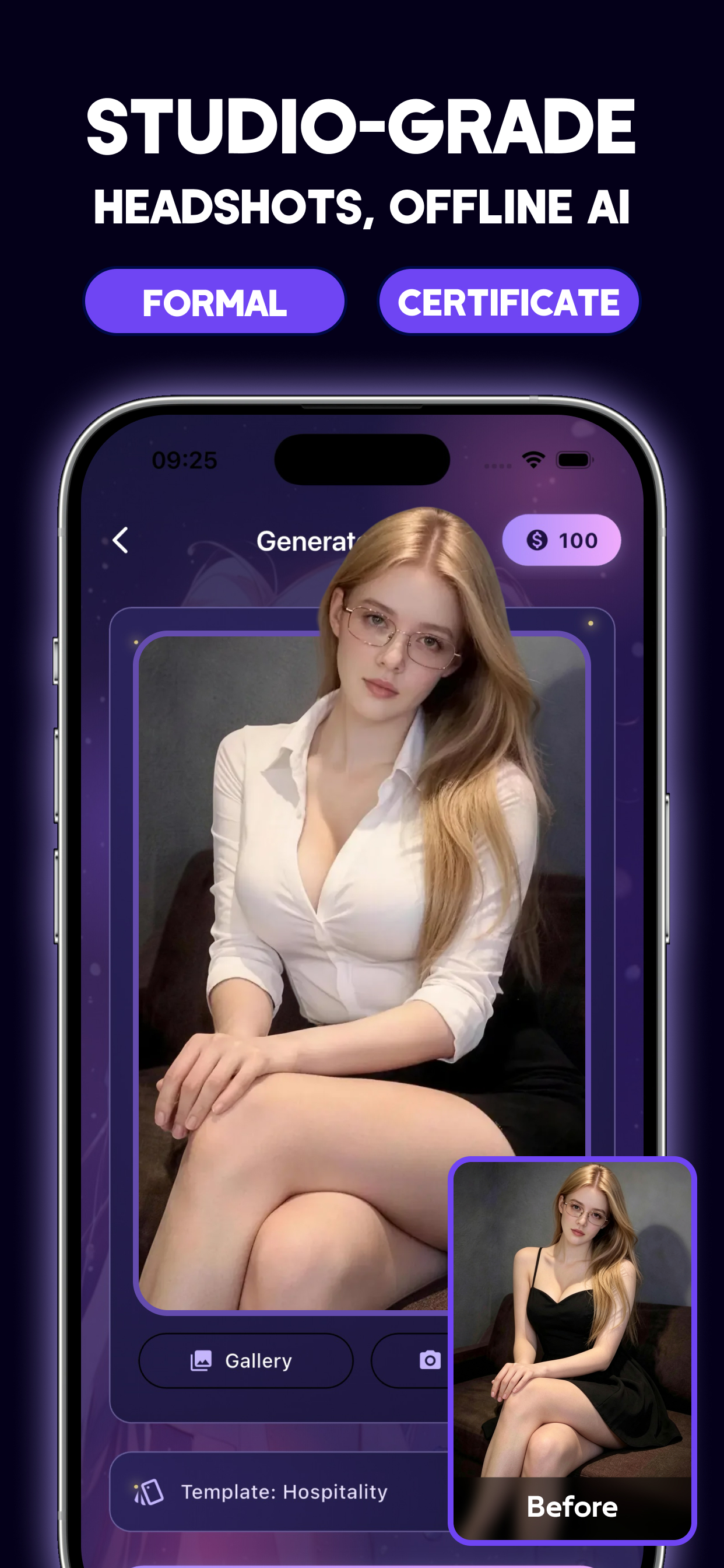 Zoryns - AI Career Headshots screenshot 2