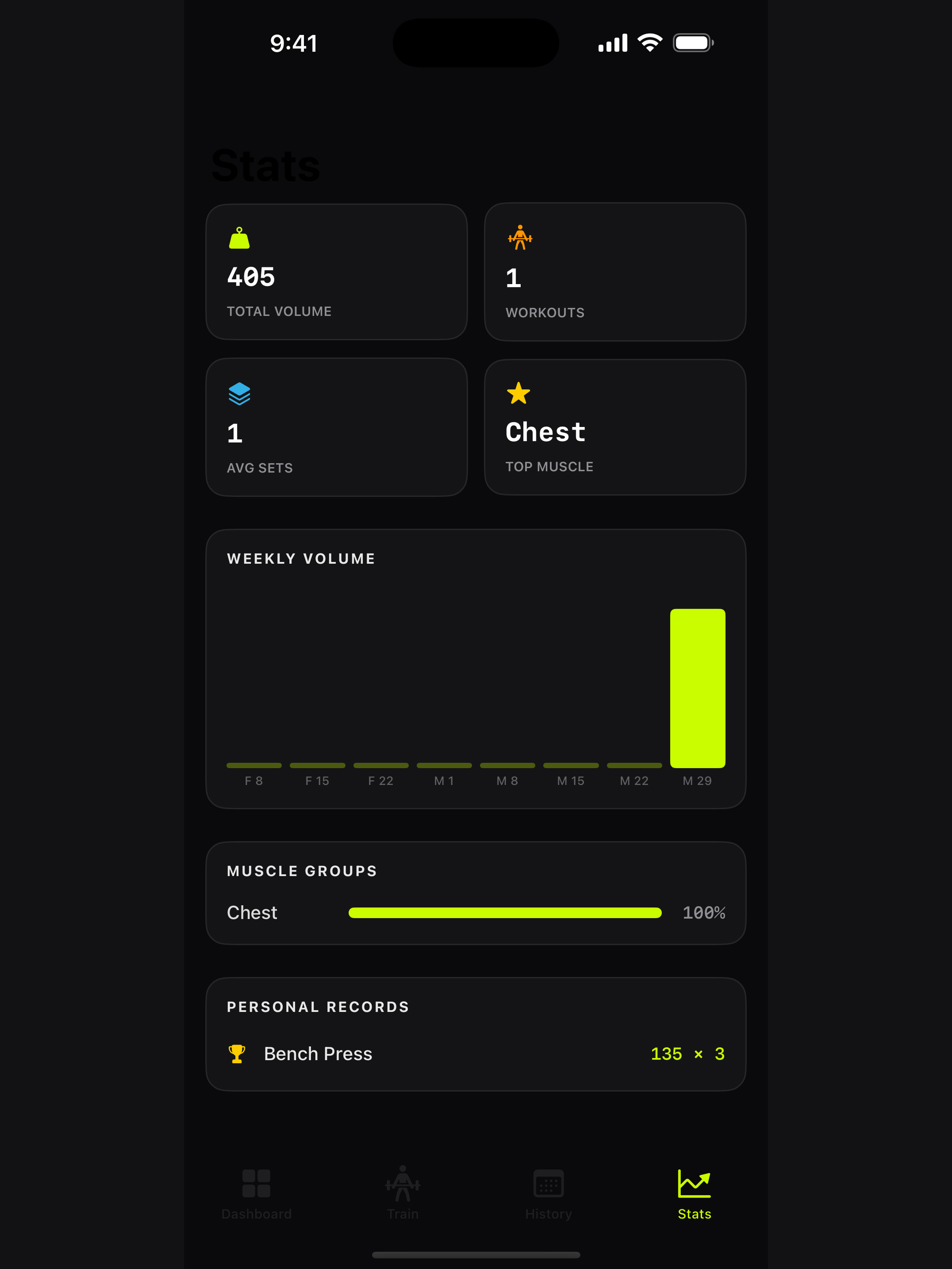 Kinetic - Workout Tracker