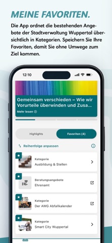 Wuppertal-App screenshot