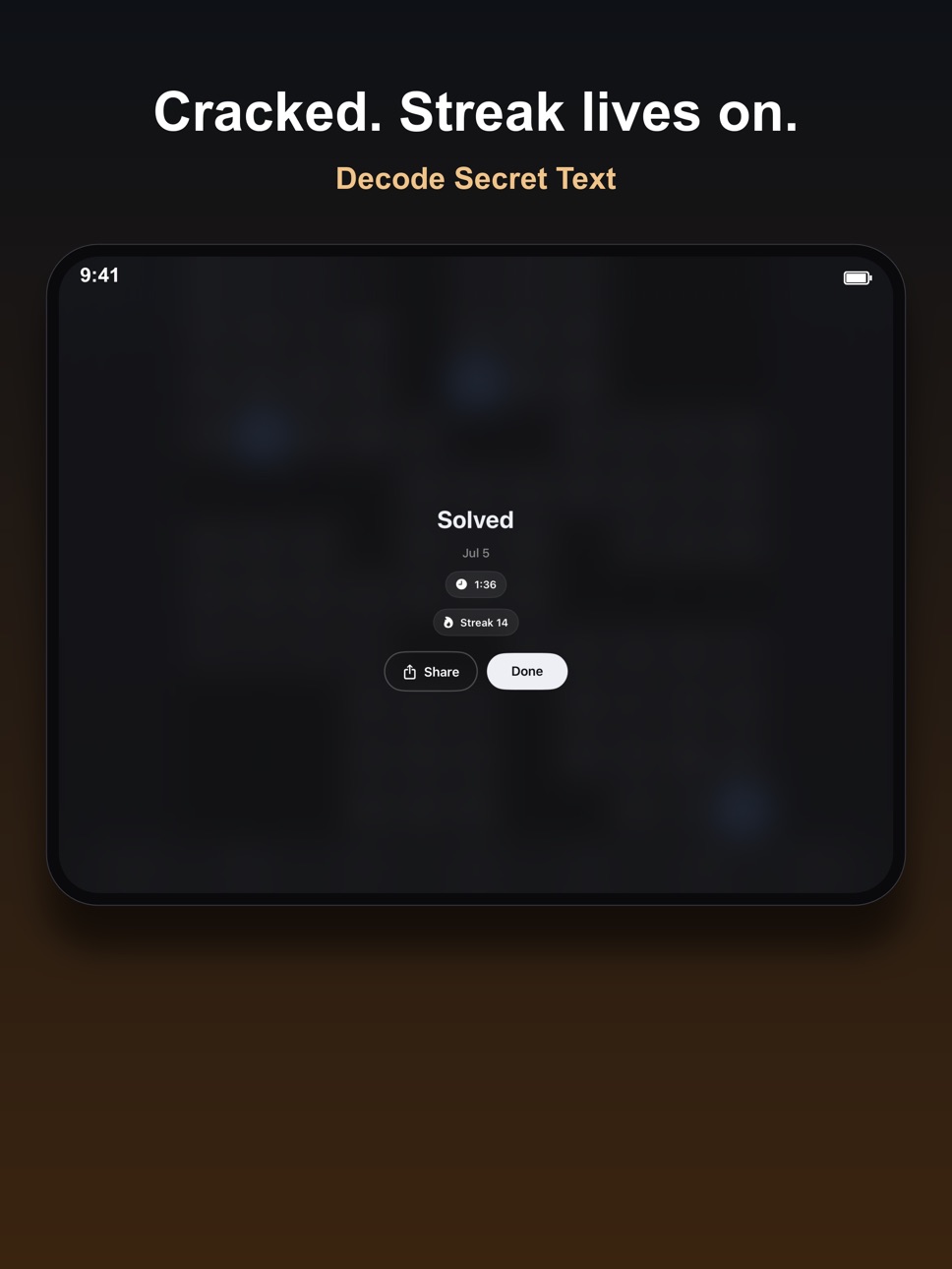 iPad screenshot