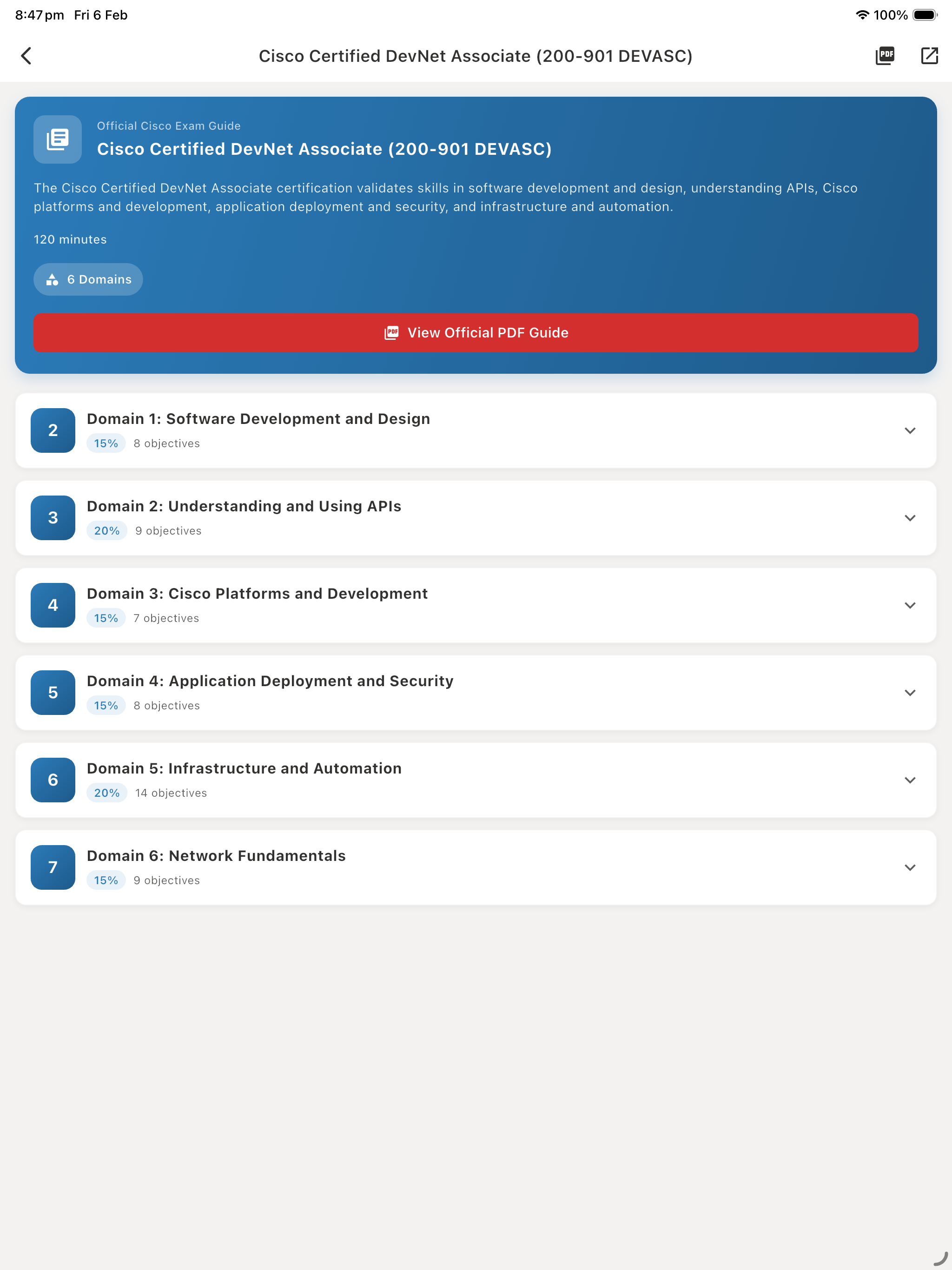 DEVASC 200-901 2026 ® ExamCert screenshot 15