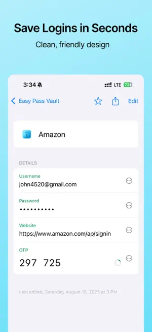 Passito Password Manager screenshot 2