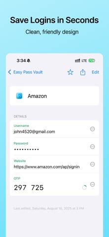 Passito Password Manager Screenshot 2 of 8