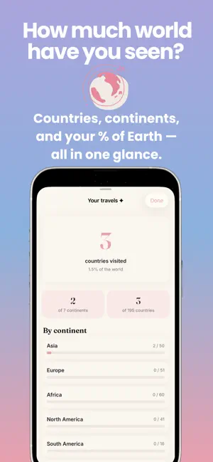 Wanderlist: Track Your Travels screenshot 3