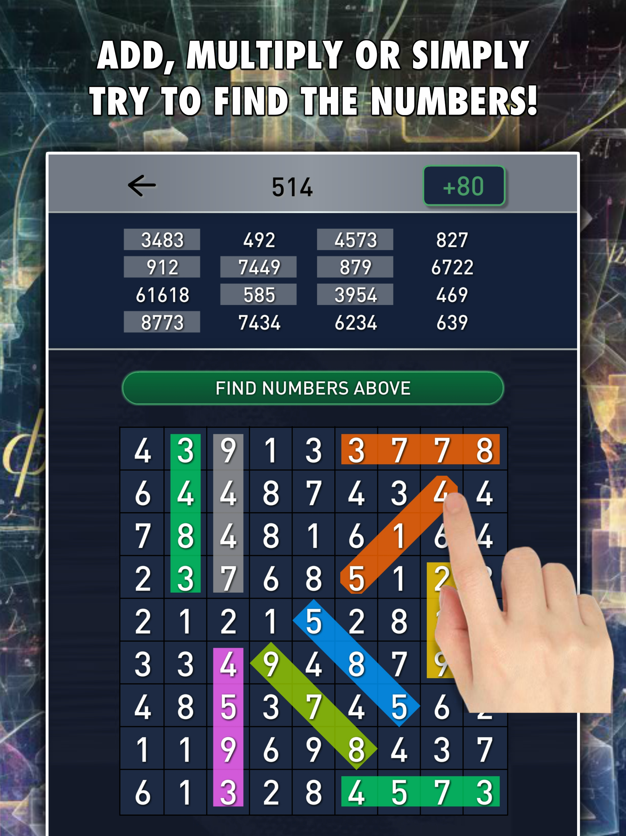 Hidden Numbers: Math Game PRO screenshot 9