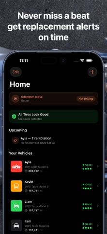 Tread – Tire Health Tracker iPhone screenshot