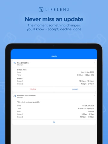 LIFELENZ iPad screenshot 4