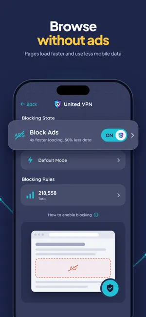 United VPN - Fast & Secure DNS screenshot 4