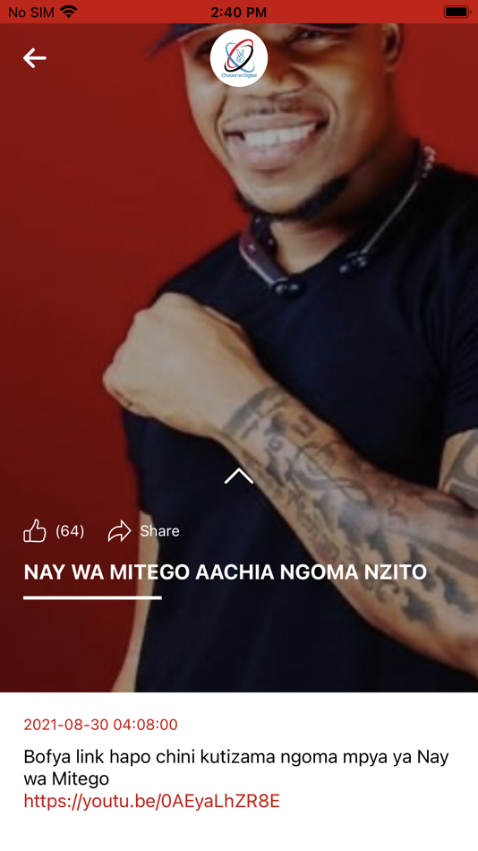 #3. Chadema Digital (iOS) 由: EVENTSTUR SOLUTIONS LIMITED