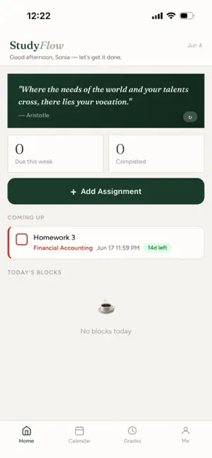 StudyFlow: College Planner screenshot 1