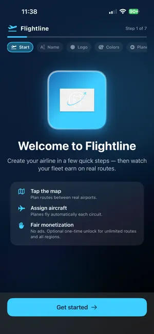 Flightline Idle Airline screenshot 1