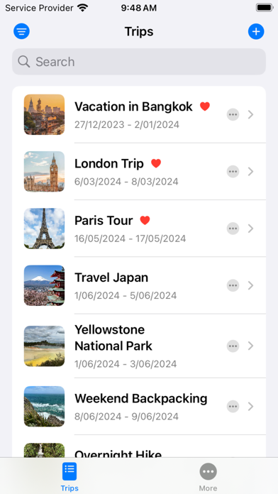TripMark:Trip & Travel Planner Screenshot