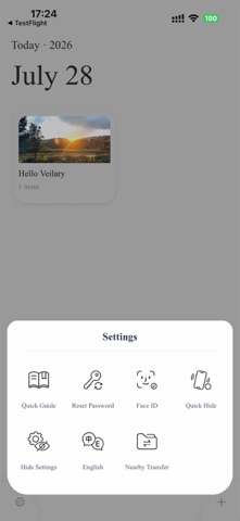 Veilary: Private Photo Vault iPhone screenshot