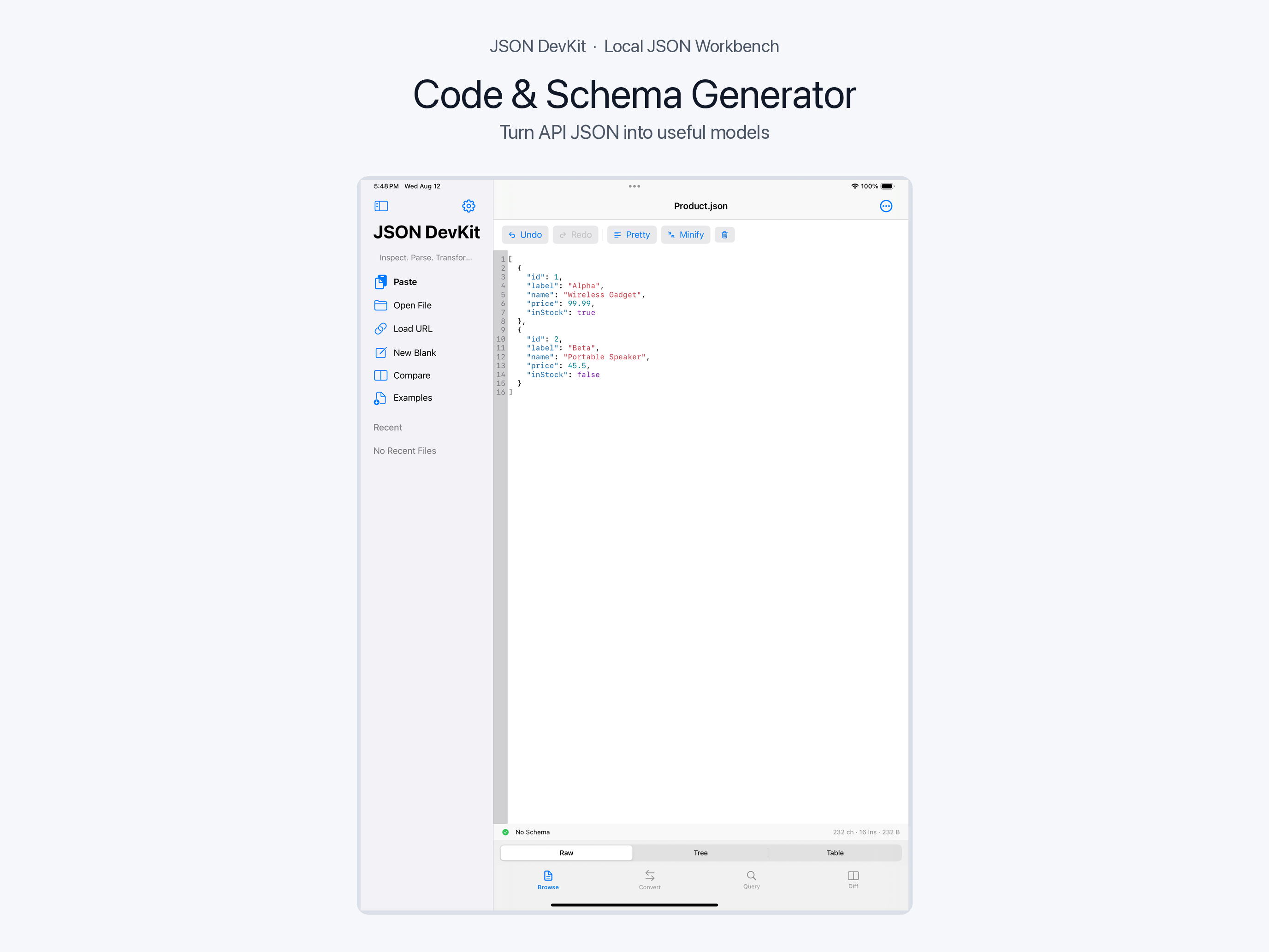 JSON DevKit Editor screenshot 13