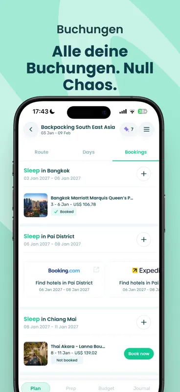 Stippl: Reiseplaner & Roadtrip screenshot 5 of 9