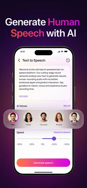 Murfa Ai - Text to Speech screenshot 3