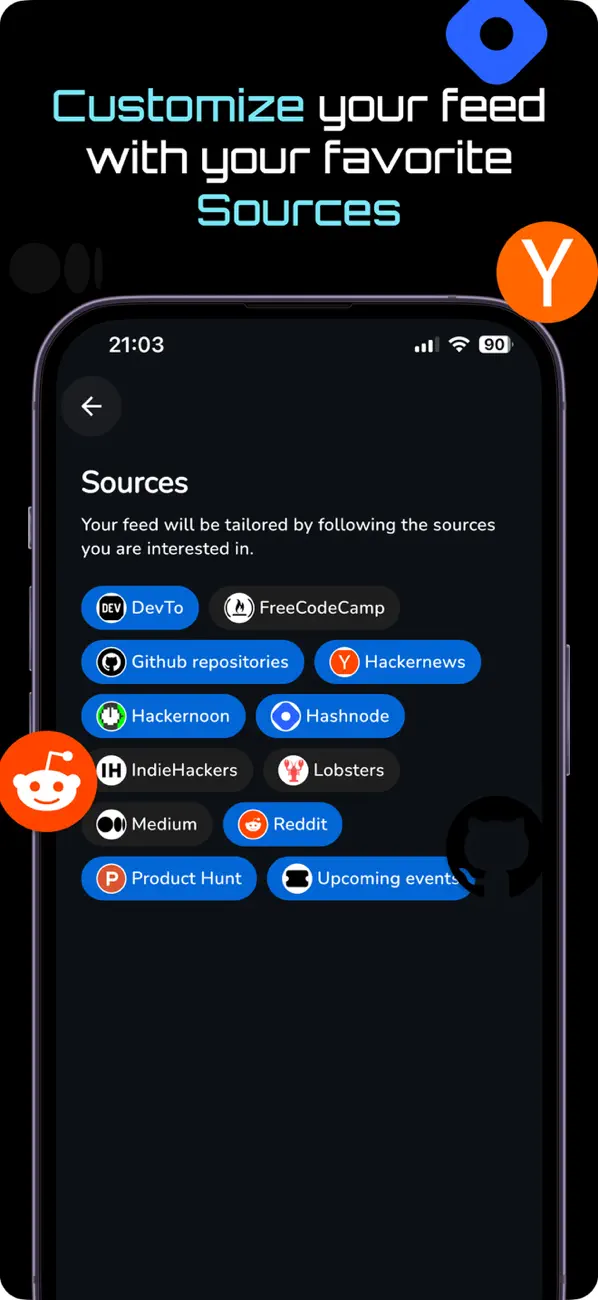 #6. Hackertab (iOS) By: Zouhir RAJDAOUI