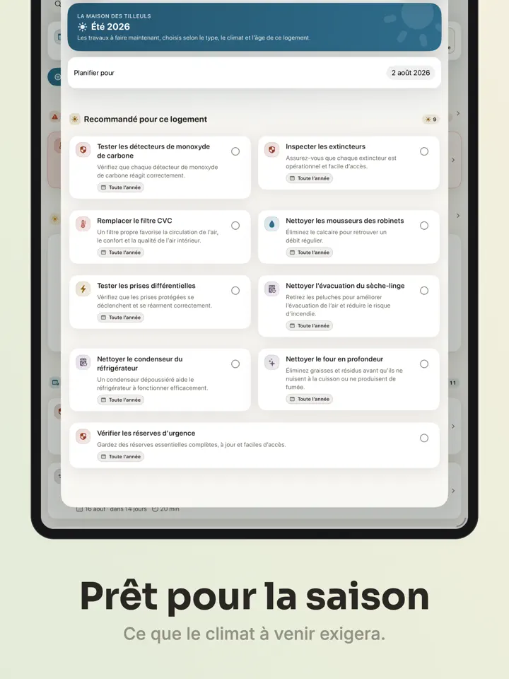 Dwellog sur iPad : capture d’écran 7 sur 7