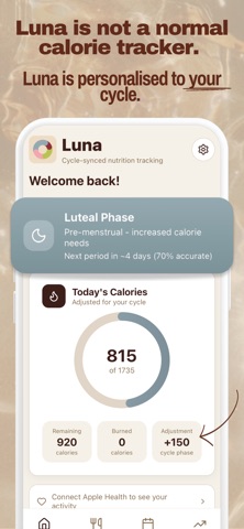 Luna Nutrition screenshot