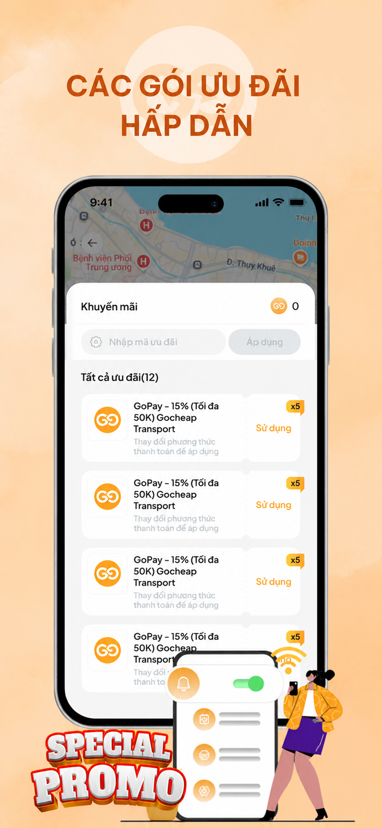 GOCheap! Thuê Tài Xế Lái Xe Hộ screenshot 6